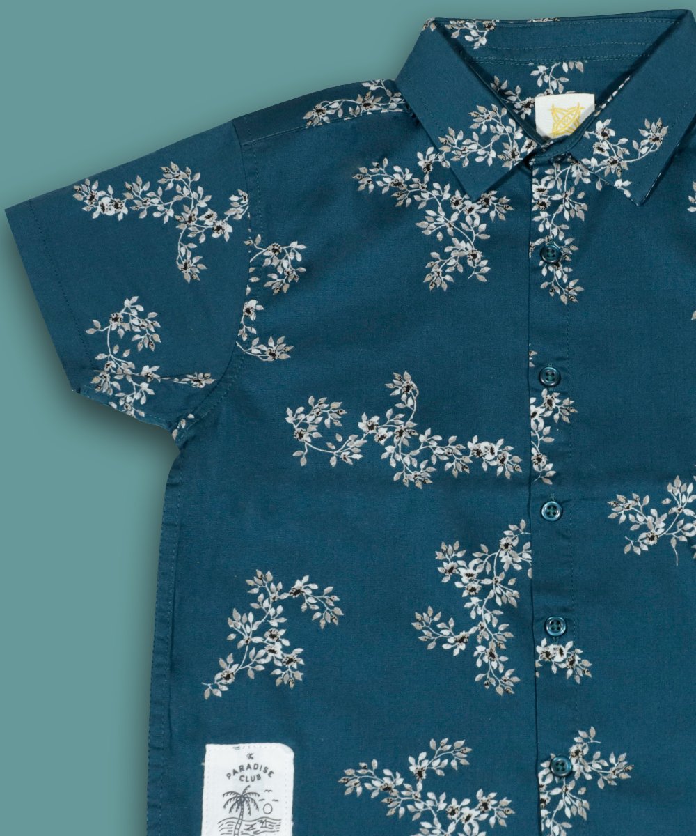 Boys Short Sleeve Shirt (3 Year-15/16 Year) (98391)